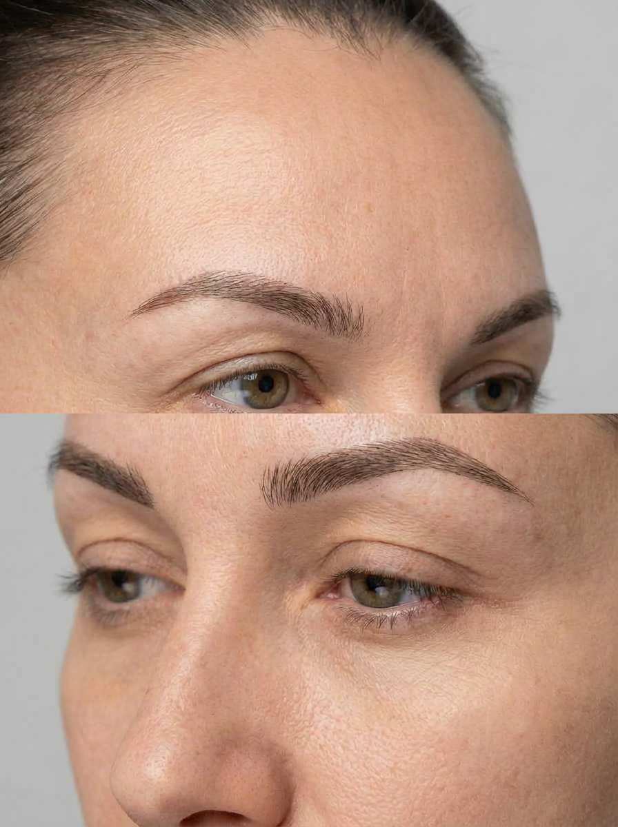 prima e dopo tatuaggio microblading sopracciglia sopracciglia bastia umbra microblading sopracciglia per migliorare sopracciglia foto dopo - 295